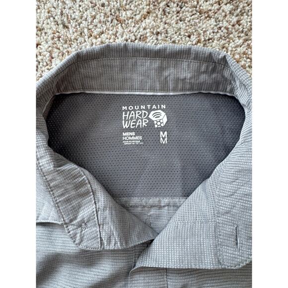 Mountain Hardwear, short sleeve, button down, shirt, size Medium, Performance - Picture 3 of 9